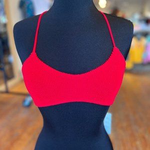 BOUND by Bond-Eye The Selena Rib Bikini Top- One Size